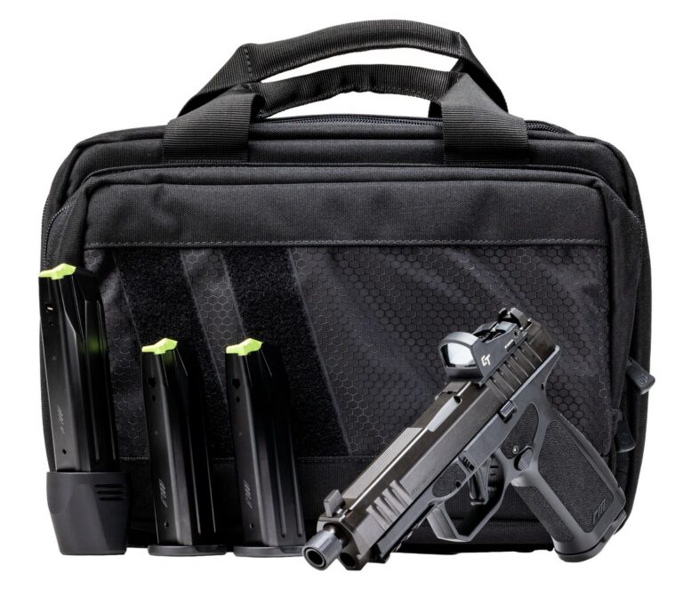 Rost Martin RM1FTBSPL RM1F Tactical Bundle 9mm Luger 24+1 4.50″ Black Threaded Barrel, Black Nitron Steel Serrated w/Optic Slide, Black Polymer Frame w/Picatinny Rail, Interchangeable Backstrap Grip, Rost Martin RM1FTBSPL RM1F Tactical Bundle 9mm Luger 24+1 4.50″ Black Threaded Barrel, Black Nitron Steel Serrated w/Optic Slide, Black Polymer Frame w/Picatinny Rail, Interchangeable Backstrap Grip,