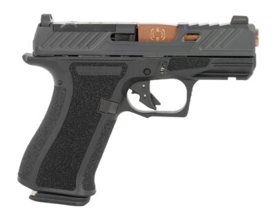 Shadow Systems SS-5011-B CR920X Elite Micro-Compact Frame 9mm Luger 15+1 3.41″ Bronze TICN Match Grade/Spiral Fluted Barrel, Black Nitride Optic Cut/Serrated/Window Cut Stainless Steel Slide, Black Po