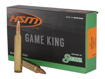 HSM 300RUM11N Game King  300 RUM 150 gr Sierra GameKing Spitzer Boat Tail 20 Per Box/ 20 Case