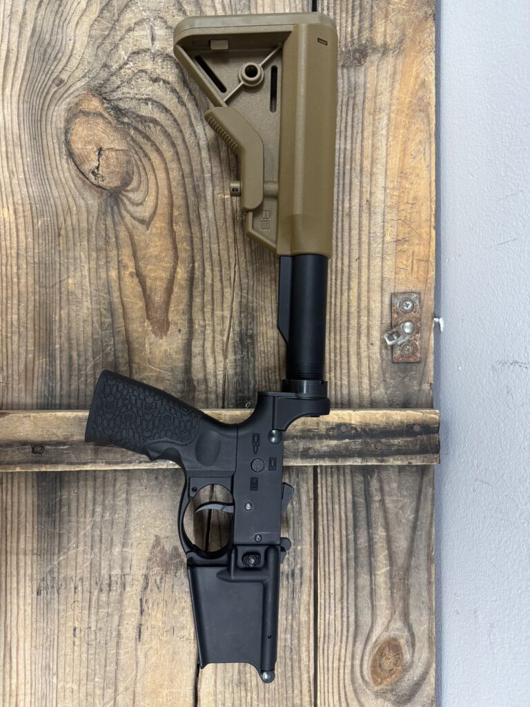 Spike’s Tactical SR15, Daniel Defense Pistol Grip, FDE B5 SOP Mod Stock Spike’s Tactical SR15, Daniel Defense Pistol Grip, FDE B5 SOP Mod Stock