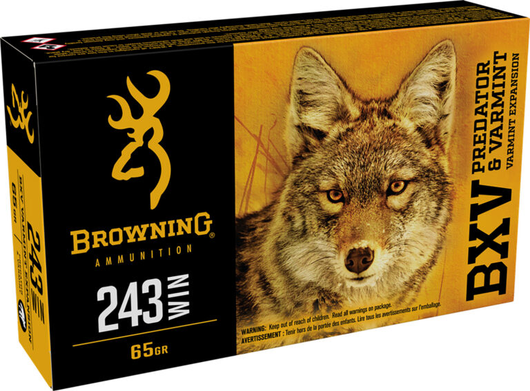 Browning Ammo B192302431 BXV 243 Win 65 gr Polymer Tip 20 Bx/ 10 Cs Browning Ammo B192302431 BXV 243 Win 65 gr Polymer Tip 20 Bx/ 10 Cs