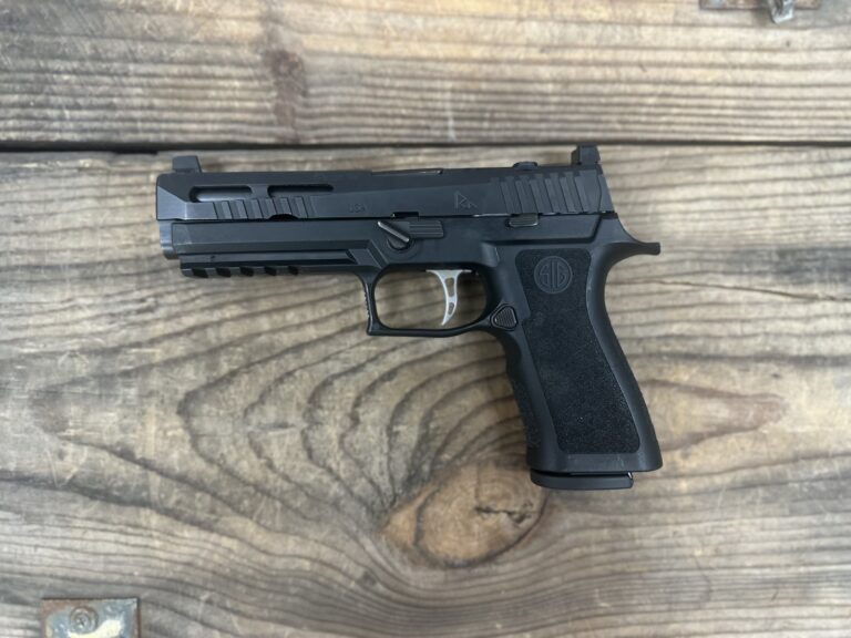 Sig Sauer P320 9mm 5″ Rival Arms Slide one 10-round MAG OEM FSD Sig Sauer P320 9mm 5″ Rival Arms Slide one 10-round MAG OEM FSD