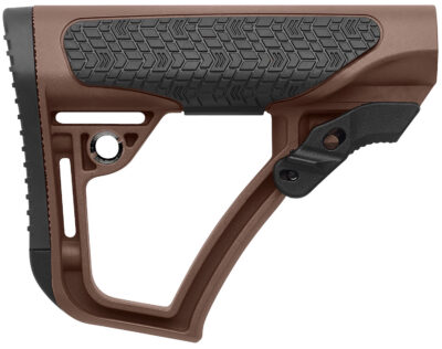Daniel Defense 2109104179011 OEM  Mil-Spec Brown Synthetic for AR-Platform with Mil-Spec Receiver Extension (Tube Not Included)