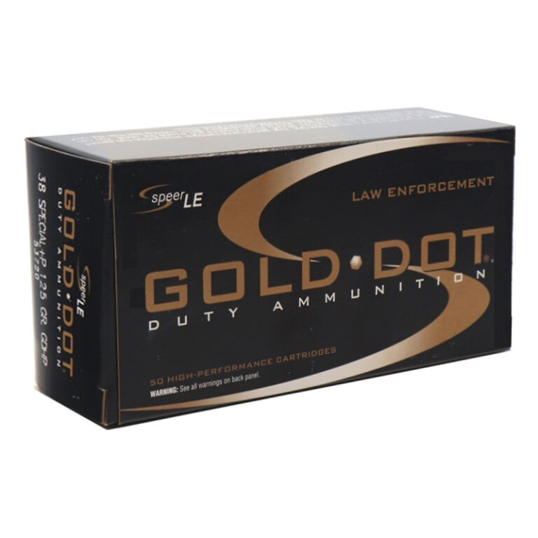 CCI GOLD DOT 38SPL+P 125GR GDHP
