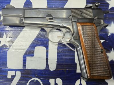Browning Hi Power 9mm Semi Auto Pistol 4.6″ Blued