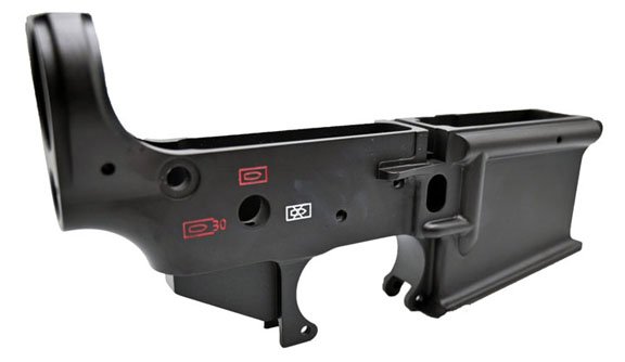 Special Tactical Systems STS416 A5 Lower Receiver Billet 7075 Type III Black 416 Fire Control Semi Pocket