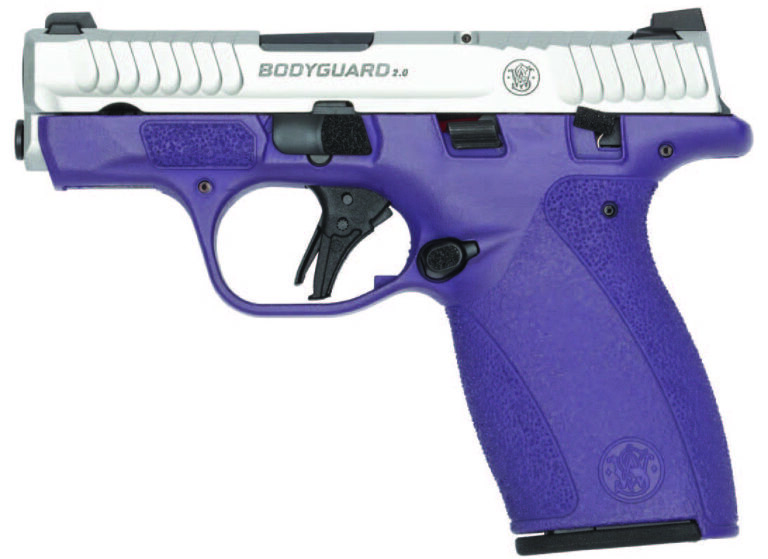 Smith & Wesson 14863 Bodyguard 2.0 Ts 380ACP 2.75″ semiauto pistol Ca Compliant Bright Purple Smith & Wesson 14863 Bodyguard 2.0 Ts 380ACP 2.75″ semiauto pistol Ca Compliant Bright Purple