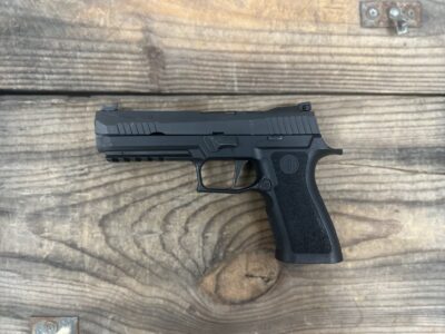 Sig Sauer P320 9mm 5″ XFive OEM Box OEM FSD Black