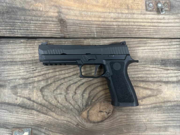 Sig Sauer P320 9mm 5″ XFive OEM Box OEM FSD Black Sig Sauer P320 9mm 5″ XFive OEM Box OEM FSD Black