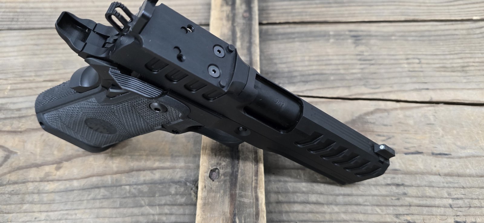 Watchtower Apache Commander Double Stacked 1911 CA Compliant - Black-img-1