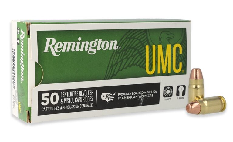 Remington Ammunition 23734 UMC 357Sig 125gr Full Metal Jacket 50 Per Box/10 Case Remington Ammunition 23734 UMC 357Sig 125gr Full Metal Jacket 50 Per Box/10 Case