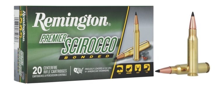 Remington Ammunition 29332 Premier Scirocco Bonded 308Win 165gr Swift Scirocco Bonded 20 Per Box/10 Case Remington Ammunition 29332 Premier Scirocco Bonded 308Win 165gr Swift Scirocco Bonded 20 Per Box/10 Case