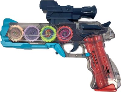 Parris Toys Gear Vocal Gun Gear Sound and Light Blaster