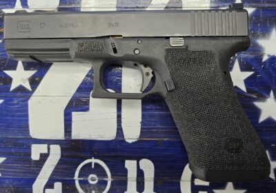 Glock 17 9mm Semi Auto Pistol, Black 4.49″