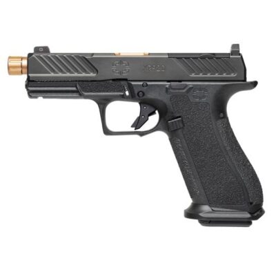 SHADOW SYSTEMS XR920 COMBAT SAU 9MM 4IN SPIRAL BRNZ BARREL 15RD BLACK OR TB GRN TRIT SIGHT SS-3003-B