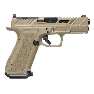 SHADOW SYSTEMS XR920 ELITE SAU 9MM 4IN SPIRAL BLK BARREL 15RD FDE OR GRN TRIT SIGHT SS-3024-B