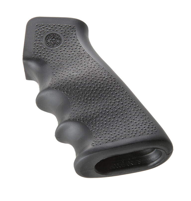 Hogue AR-15 Rubber Grip Black w/ Finger Grooves Hogue AR-15 Rubber Grip Black w/ Finger Grooves