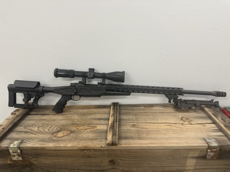 Howa USA, 1500, Bolt Action Rifle, 6.5 Creedmoor, 24″ Heavy Threaded Barrel, Gray, APC Chassis, Right Hand, 10 Rounds, Includes 1 Mag, Bipod, Pelican case Howa USA, 1500, Bolt Action Rifle, 6.5 Creedmoor, 24″ Heavy Threaded Barrel, Gray, APC Chassis, Right Hand, 10 Rounds, Includes 1 Mag, Bipod, Pelican case