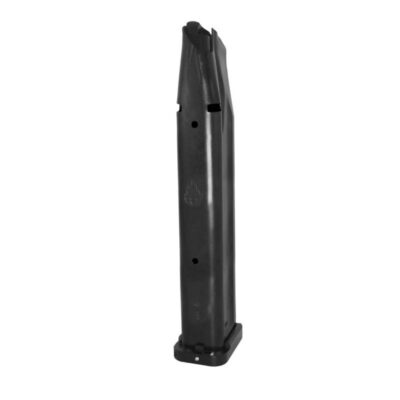 Atlas 3501-71110 Premium 9mm Magazines Black DLC 170mm 27 Round with Alphalock Basepad – Black
