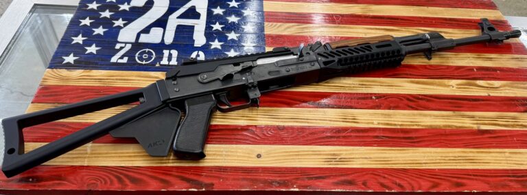 Zastava M90, 5.56×45, 18″ Barrel, ALG Trigger, kyber Custom Railed Lower Handguard, 3 Mags, Surplus Yugo Grip, AK Battle Fin, Texas Weapon Systems Railed Dust Cover, Iraqi Trumpet Compensator, Ajustable Gas Tube, Black Finish, Camo Bag, Featureless Zastava M90, 5.56×45, 18″ Barrel, ALG Trigger, kyber Custom Railed Lower Handguard, 3 Mags, Surplus Yugo Grip, AK Battle Fin, Texas Weapon Systems Railed Dust Cover, Iraqi Trumpet Compensator, Ajustable Gas Tube, Black Finish, Camo Bag, Featureless