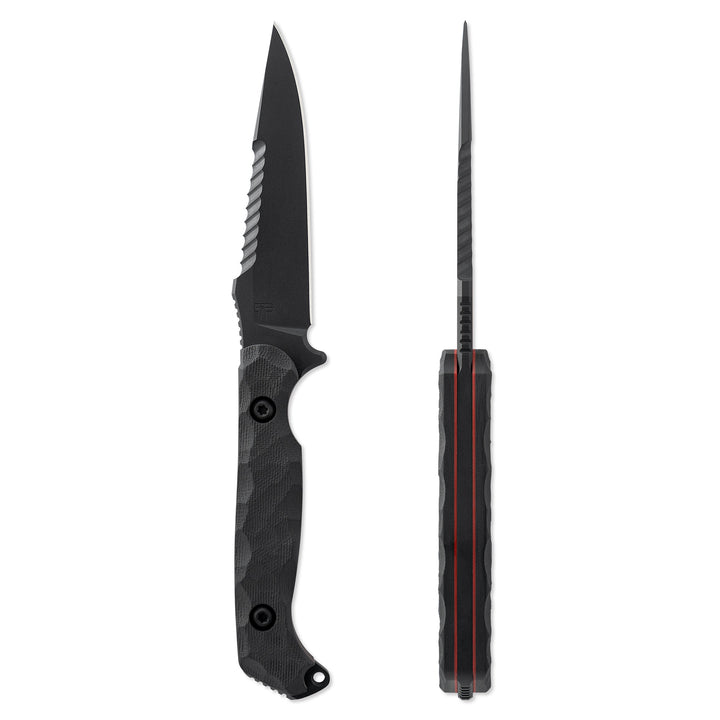 Toor Knives Darter S Shadow Black Fixed Blade Knife 4.25″ Toor Knives Darter S Shadow Black Fixed Blade Knife 4.25″