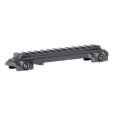 Reptilia LLC 100269 RMU Mount 12 Slot Black 7075-T6 Aluminum Mil-Spec 1913 Picatinny Rail Mount
