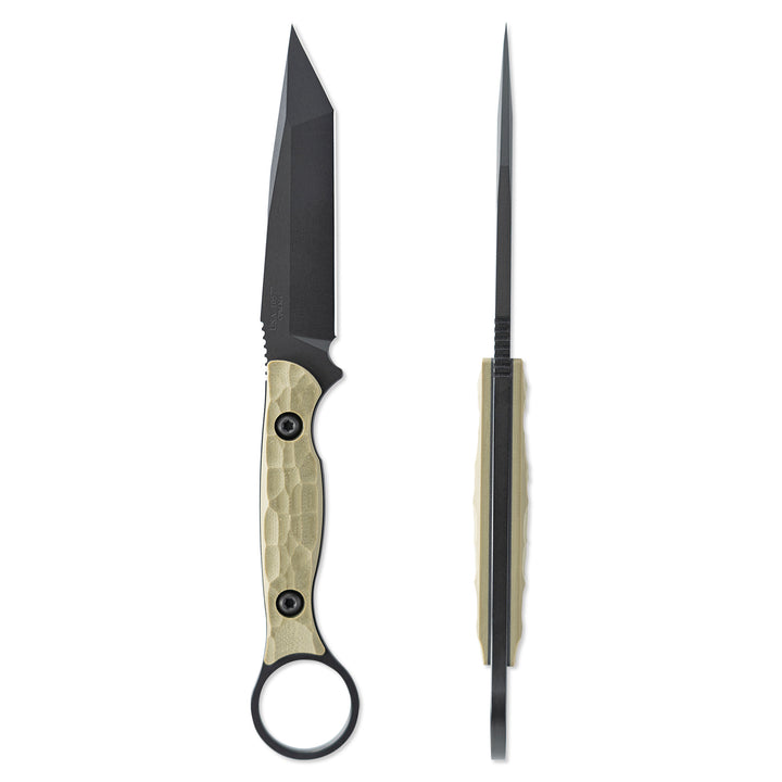 Toor Knives Serpent T Ranger Green Fixed Blade Knife 3.75″ Toor Knives Serpent T Ranger Green Fixed Blade Knife 3.75″
