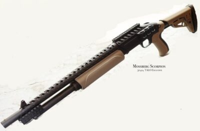 Mossberg 50424 500 ATI Tactical TALO Pump Action 12 Gauge 3″ Chamber Bead Sight with Collapsible Stock 18.5″ 5 Rounds – Flat Dark Earth