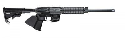 Smith & Wesson 12055 M&P15 Sport II OR *CA Compliant 5.56x45mm NATO 10+1 16″ Threaded Armornite Barrel, Fixed Stock, California Paddle Grip, Gas Block With Integral Rail, QD Sling Swivel, Manual Safety