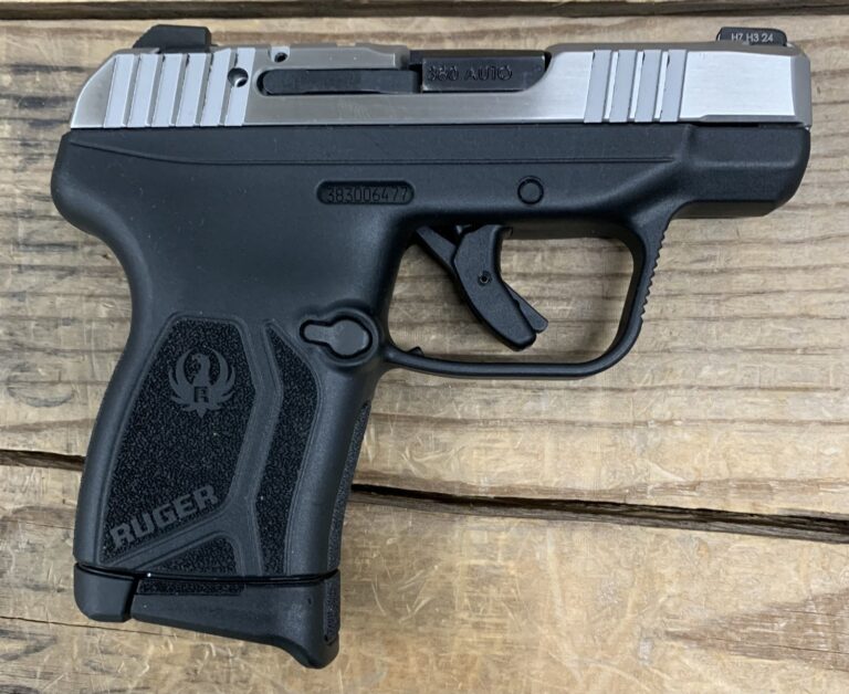 Ruger, LCP Max, .380 ACP, Semi Auto, Pistol,  2.75″, One Magazine, OEM Box, Loader, Cable Lock, Manual, IWB Holster