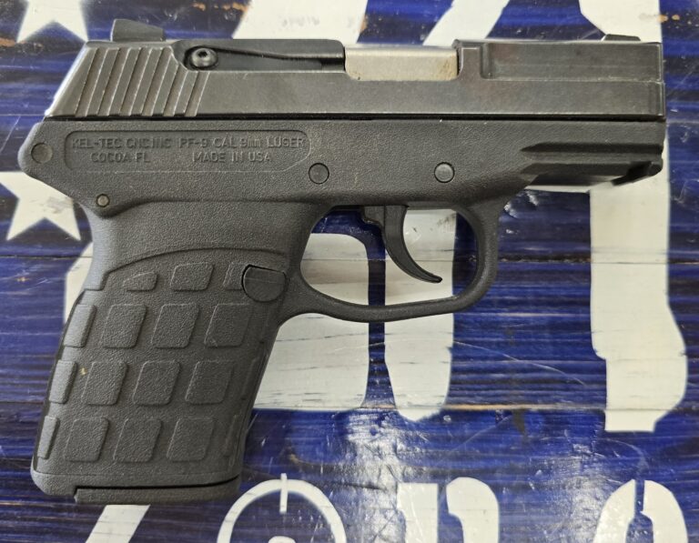 Kel-Tec PF9 9mm Semi Auto Pistol, 3″ Black Kel-Tec PF9 9mm Semi Auto Pistol, 3″ Black