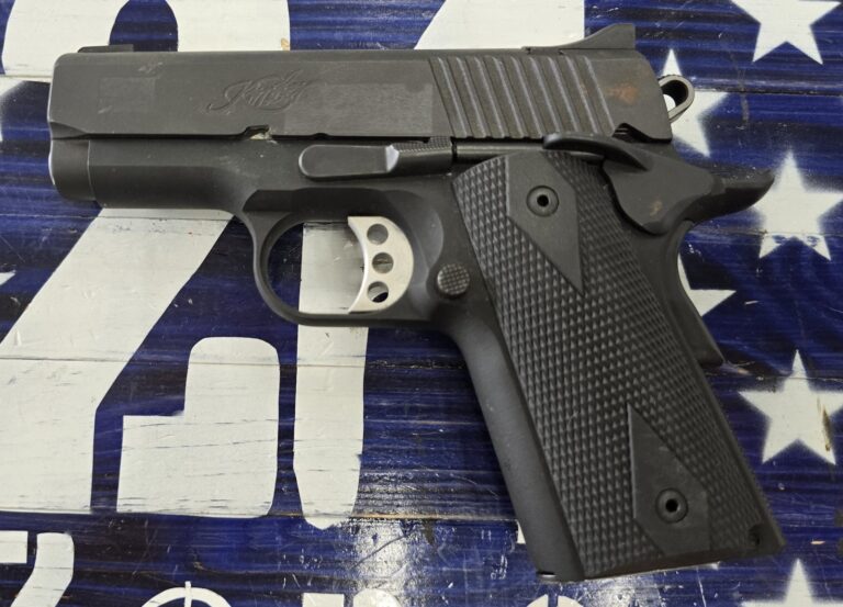 Kimber Ultra Carry 45ACP Semi Auto Pistol, Black 3″