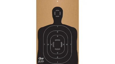 Allen 15668 EZ Aim Silhouette Target B27 – Corrugated – 23 X 35