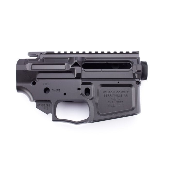 Wilson Combat WC-15, Receiver, Ar-15, Lower/Upper, Matched set, Billet, Lightweight, Black
