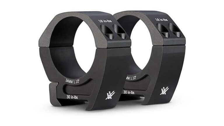 Vortex Optics PR34-L Pro Series 34mm Rings Low (0.95″) Vortex Optics PR34-L Pro Series 34mm Rings Low (0.95″)
