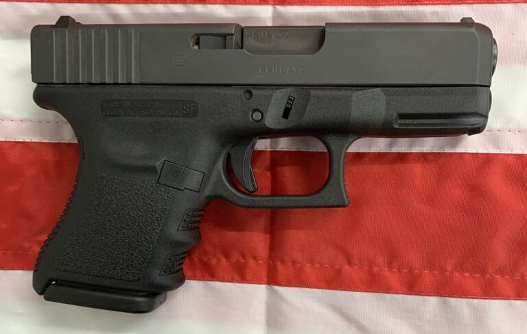GLOCK, 29, Gen 3, 10MM, Striker Fired, Semi Auto, Subcompact Pistol, 4.6″ Barrel, Black, Fixed Sights, Two 10 RD Magazines, Two 10 RD Extended Magazines, OEM Box, Cable Lock