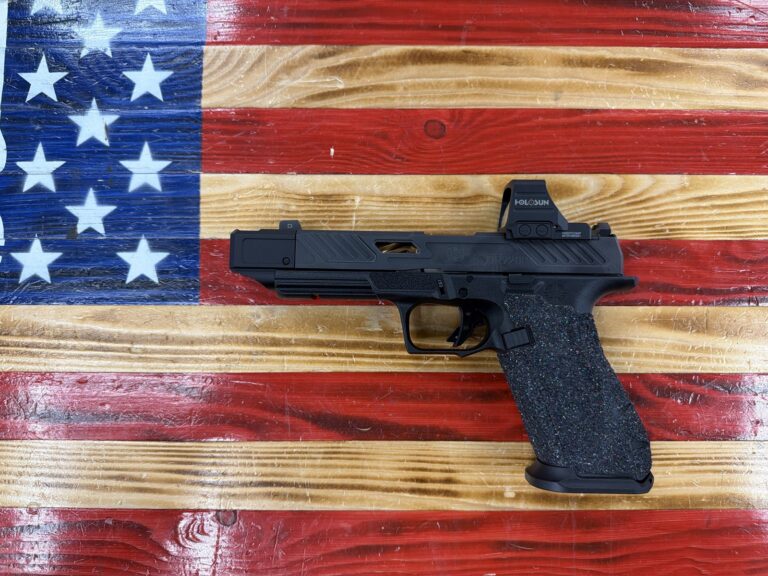 Shadow Systems, DR920P, Semi-Auto, 9mm, Black, 5″ Barrel, 507 Comp, No Case, No Lock, No Mags