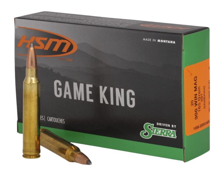HSM 300WINMAG40N Tipping Point 300 Win Mag 165 Gr Sierra GameChanger 20 per Box/ 20 Case HSM 300WINMAG40N Tipping Point 300 Win Mag 165 Gr Sierra GameChanger 20 per Box/ 20 Case