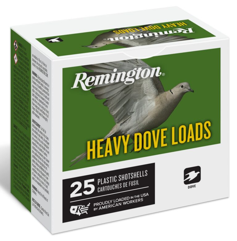 Remington Ammunition 28755 Heavy Dove Loads 12Gauge 2.75″ 1 1/8oz 7.5Shot 25 per Box/10 Case