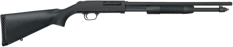 Mossberg 50700 590 Persuader 410 Gauge 6+1 3″ 18.50″ Cylinder Bore Barrel, Matte Blued Metal Finish, Drilled & Tapped Receiver, Synthetic Stock Mossberg 50700 590 Persuader 410 Gauge 6+1 3″ 18.50″ Cylinder Bore Barrel, Matte Blued Metal Finish, Drilled & Tapped Receiver, Synthetic Stock