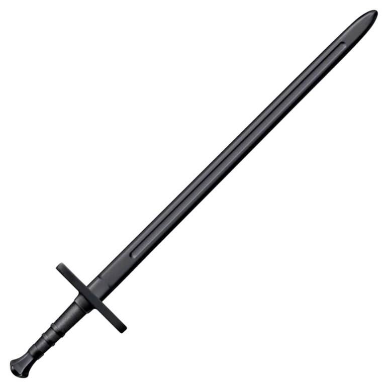 Cold Steel CS92BKHNH Hand & a Half Training Sword 34″ Fixed Plain Black Polypropylene Cold Steel CS92BKHNH Hand & a Half Training Sword 34″ Fixed Plain Black Polypropylene