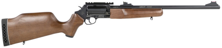 Rossi Circuit Judge .45COLT/.410MAG 18-1/2” Black Graphite��wood 5-Round Rossi Circuit Judge .45COLT/.410MAG 18-1/2” Black Graphite��wood 5-Round