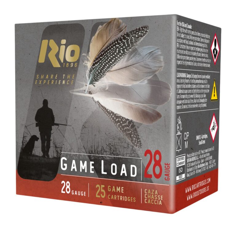 Rio Ammunition RCHV2875 Game Load Heavy Field 28Gauge 2.75″ 1oz 7.5Shot 25 per Box/10 Case