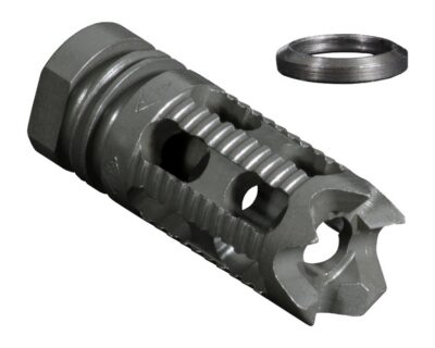 Yankee Hill 285M1 Phantom Comp/Brake with Aggressive End, 1/2″-28 Tpi Threads 2.25″ OAL for 5.56mm