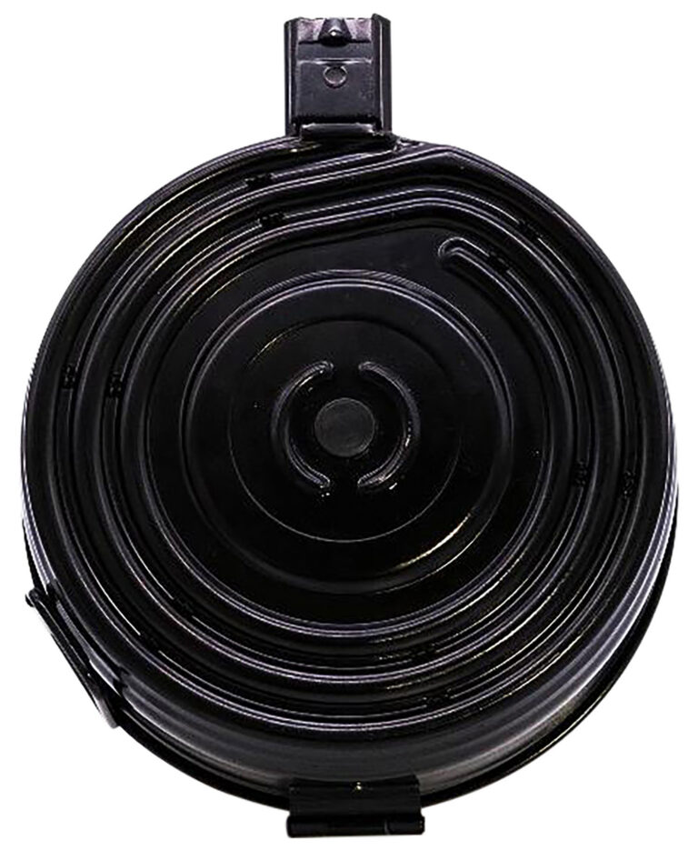 Kci USA Inc KCIMZ004S AK-47 75-Round Drum 7.62x39mm Black Steel Fits AK-47/AKM Platform Kci USA Inc KCIMZ004S AK-47 75-Round Drum 7.62x39mm Black Steel Fits AK-47/AKM Platform