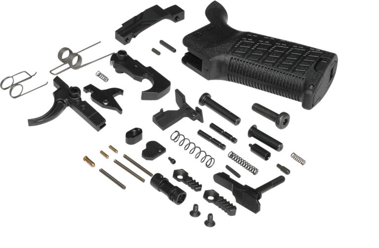 CMMG S5CA642 Zeroed Lower Parts Kit Black Grip, Ambidextrous Safety & Magazine Catch, Mil-Spec Trigger, Fits AR-Platform/Mk4 CMMG S5CA642 Zeroed Lower Parts Kit Black Grip, Ambidextrous Safety & Magazine Catch, Mil-Spec Trigger, Fits AR-Platform/Mk4