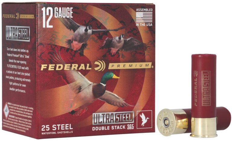 Federal PWUX14235 Premium 12Gauge 3″ 1 1/4 Oz 3/5 Shot 25 per Box/10 Cs Federal PWUX14235 Premium 12Gauge 3″ 1 1/4 Oz 3/5 Shot 25 per Box/10 Cs