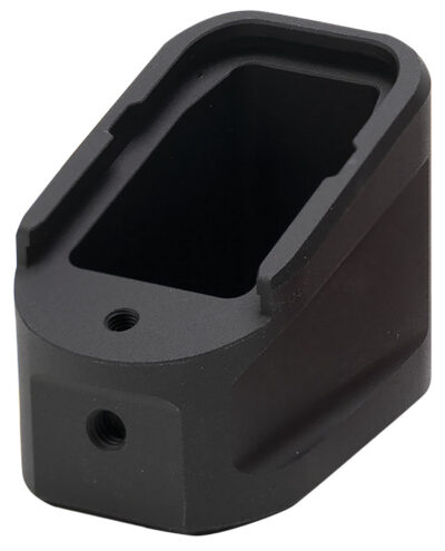 Strike Industries EMPALG17BK Extended Magazine Plate Fits Glock G17 Fits Glock G22 Black 6061 T-6 Aluminum