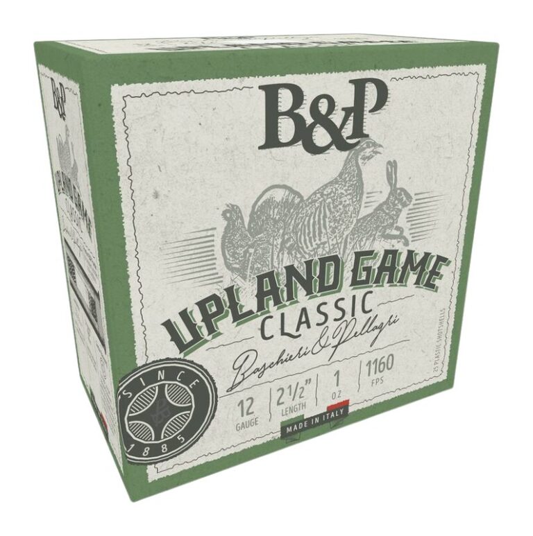 B&p Ammunition 12B1UP8 Upland Game Classic 12Gauge 2.50″ 1oz 8Shot 25 per Box/10 Case B&p Ammunition 12B1UP8 Upland Game Classic 12Gauge 2.50″ 1oz 8Shot 25 per Box/10 Case