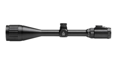 Leapers SCPU6245AOIEW True Hunter Matte Black 6-24x50mm AO, 1″ Tube Illuminated MIL-Dot Multi-Color Reticle